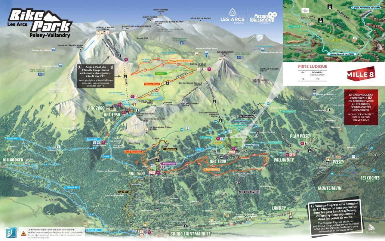 Deluxe Ski And Summer Apartment, Parking And Wifi Bourg-Saint-Maurice Exteriér fotografie